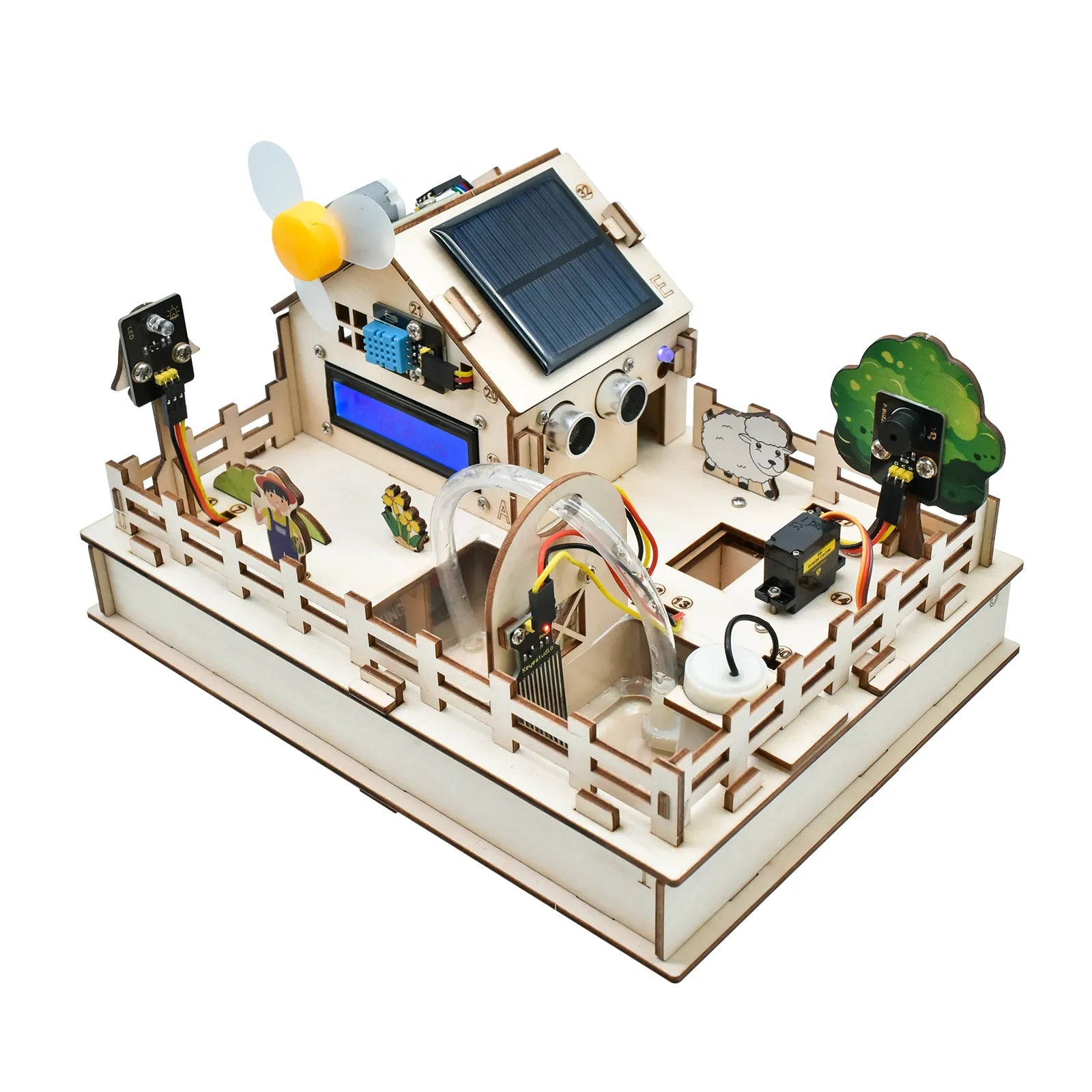 Keyestudio ESP32 Smart Farm Kit Circuit Diagram