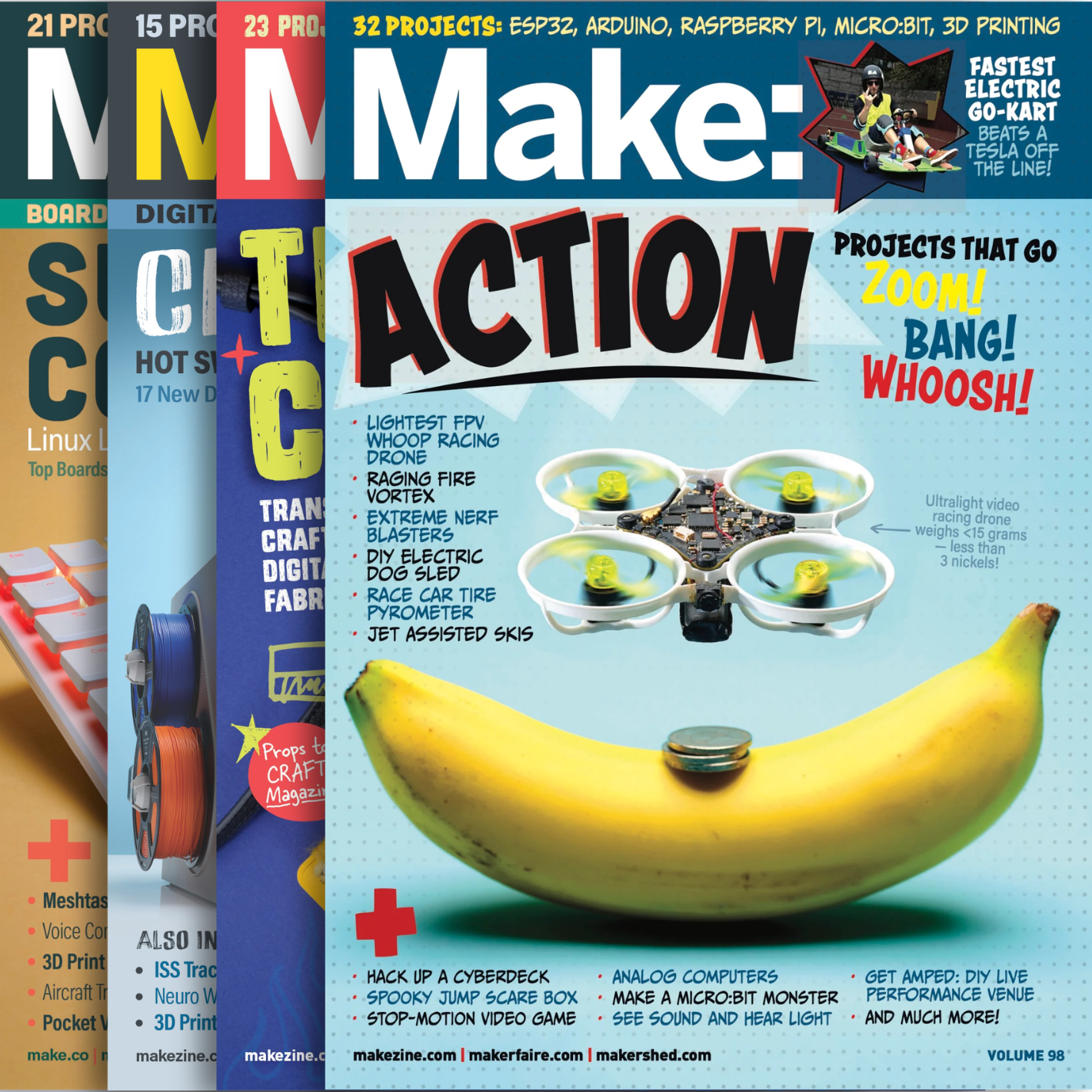 Make: Magazine | Official Subscription & Back Issues | Maker Shed