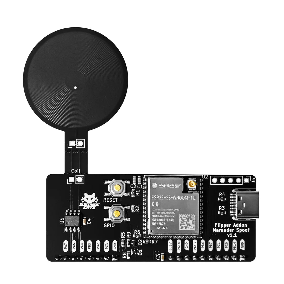 Flipper Zero Add-On: Marauder_Spoof – Wireless &amp; Magstripe Security Research Tool