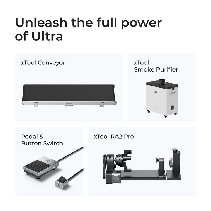 xTool F1 Ultra 20W Fiber &amp; Diode Dual Laser Engraver