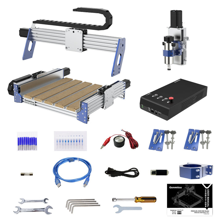 PROVerXL 4030 V2 Desktop CNC Router, Closed-Loop Motors, Ball Screw Drive, Available with Vectric Software