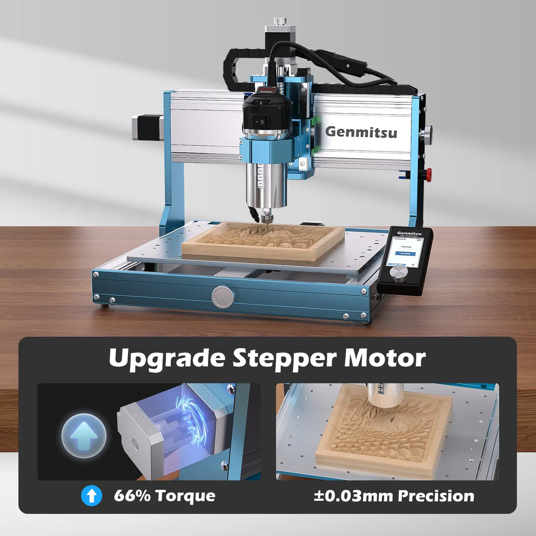 3030-PROVer Ultra Desktop CNC Router for High Precision Metalworking, with Linear Guide &amp; Ball Screw Motion