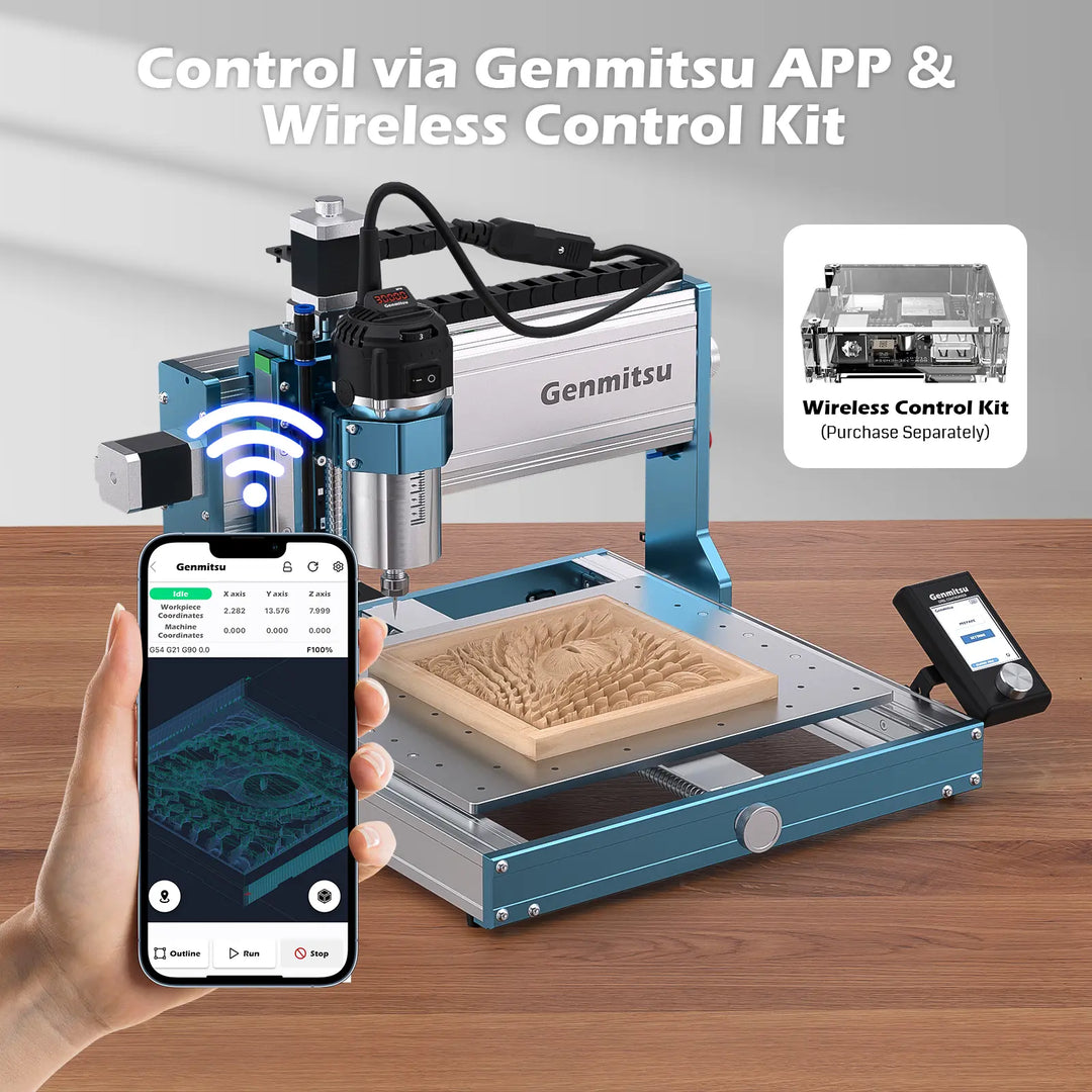 3030-PROVer Ultra Desktop CNC Router for High Precision Metalworking, with Linear Guide &amp; Ball Screw Motion