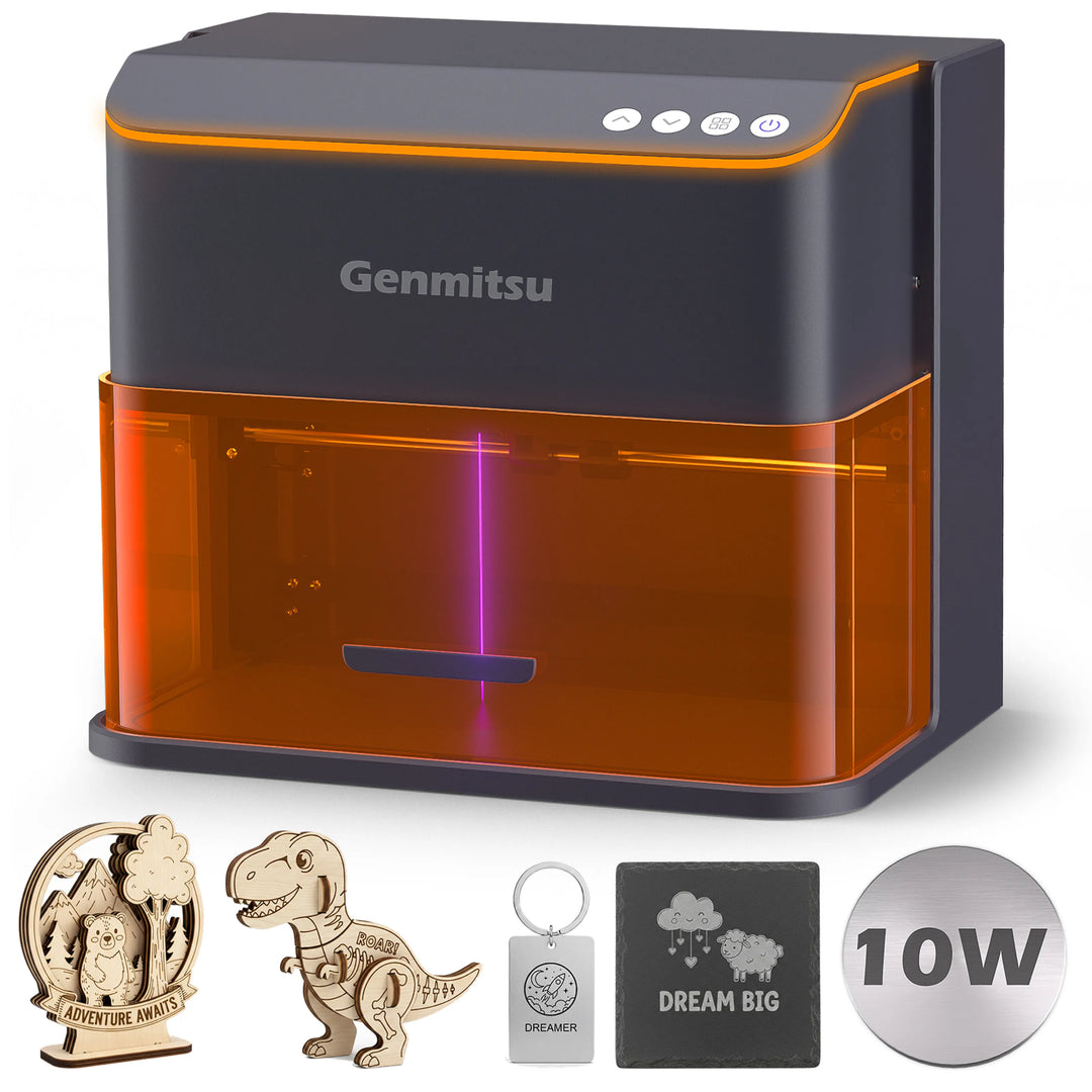Kintix Hybrid Galvo Laser Engraver – Ultra-Fast Batch Production &amp; Enclosed Safety