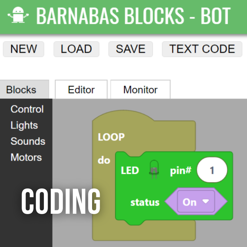 Barnabas-Bot: Intro To Arduino 3-D Printed Robot Kit (Ages 9-12)
