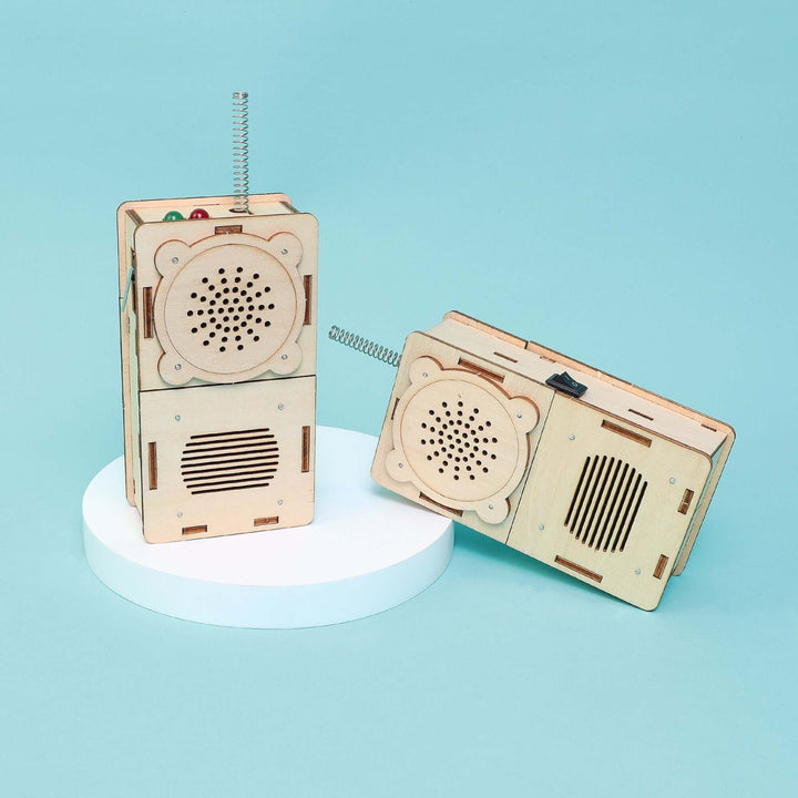 Build &amp; Learn Walkie Talkie STEM Kit (Set of 2) – Hands-On Electronics