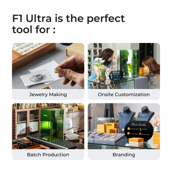 xTool F1 Ultra 20W Fiber &amp; Diode Dual Laser Engraver