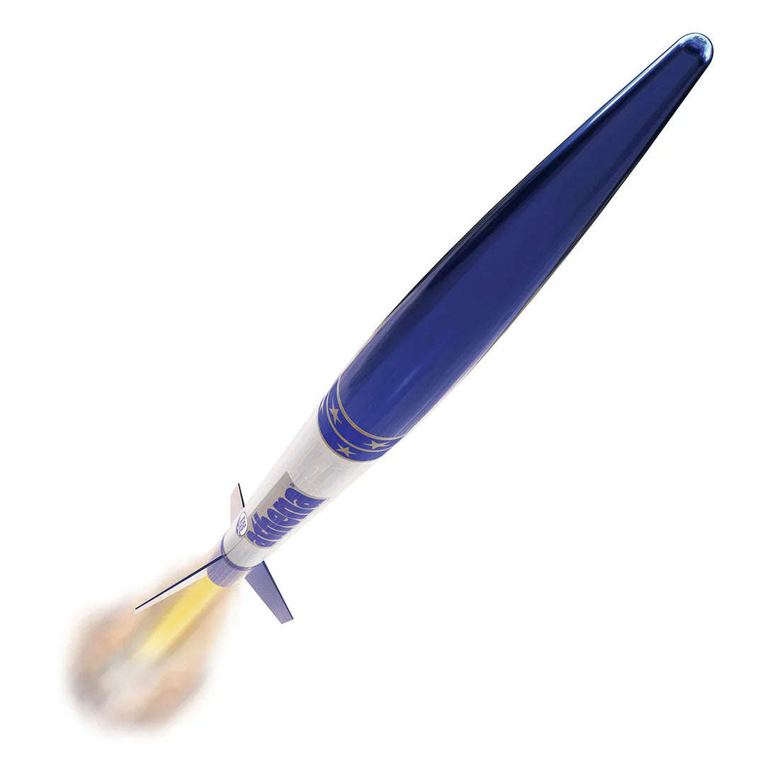 ESTES Athena X Starter Set Rocket-Building Kit, Beginner Flying-Rocket-Model Kit for Ages 10+
