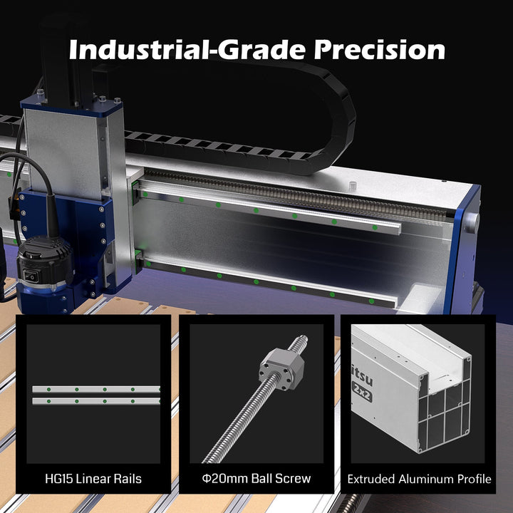 PROVerXL 2x2 CNC Router, Pre-Assembled, Ball Screw Drive, Available with Vectric Software