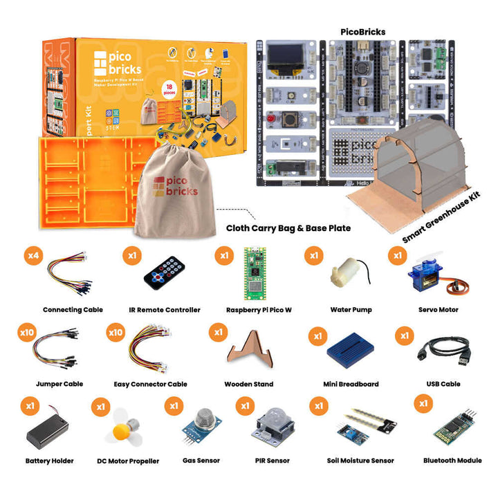 PicoBricks IoT Expert Kit: Start Building IoT Projects