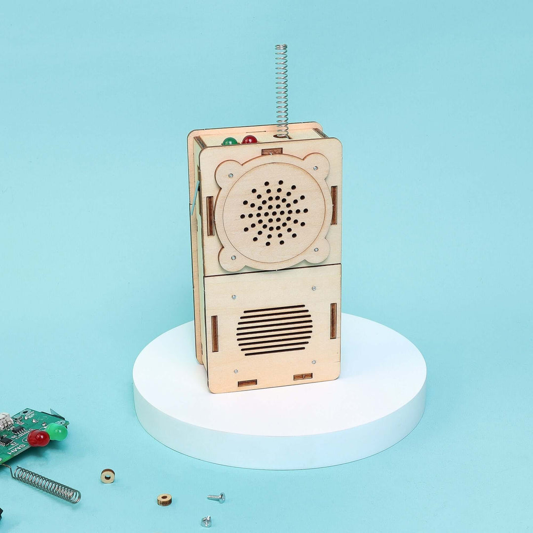 Build &amp; Learn Walkie Talkie STEM Kit (Set of 2) – Hands-On Electronics