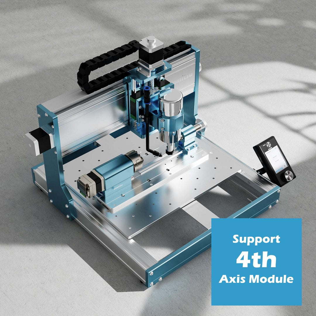 3030-PROVer Ultra Desktop CNC Router for High Precision Metalworking, with Linear Guide &amp; Ball Screw Motion