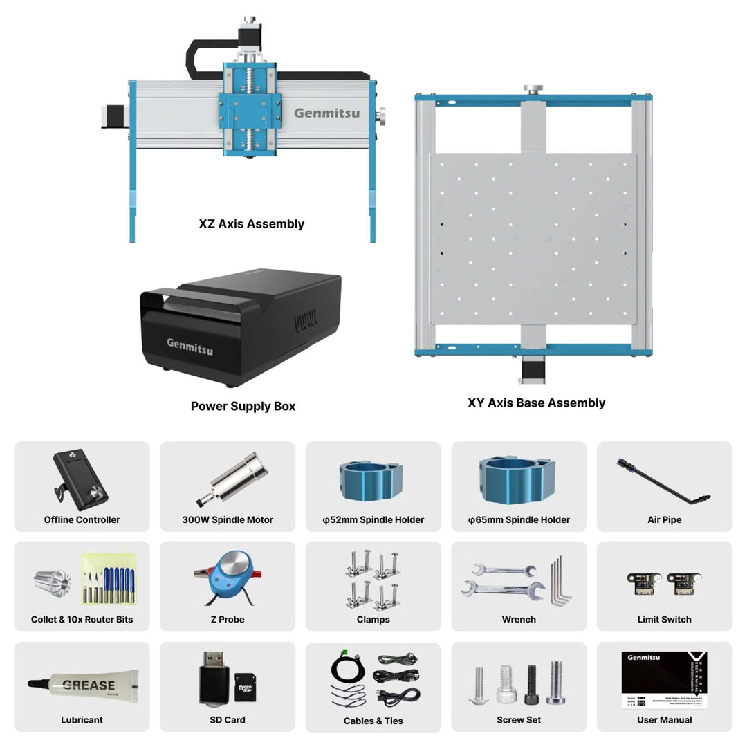 3030-PROVer Ultra Desktop CNC Router for High Precision Metalworking, with Linear Guide &amp; Ball Screw Motion