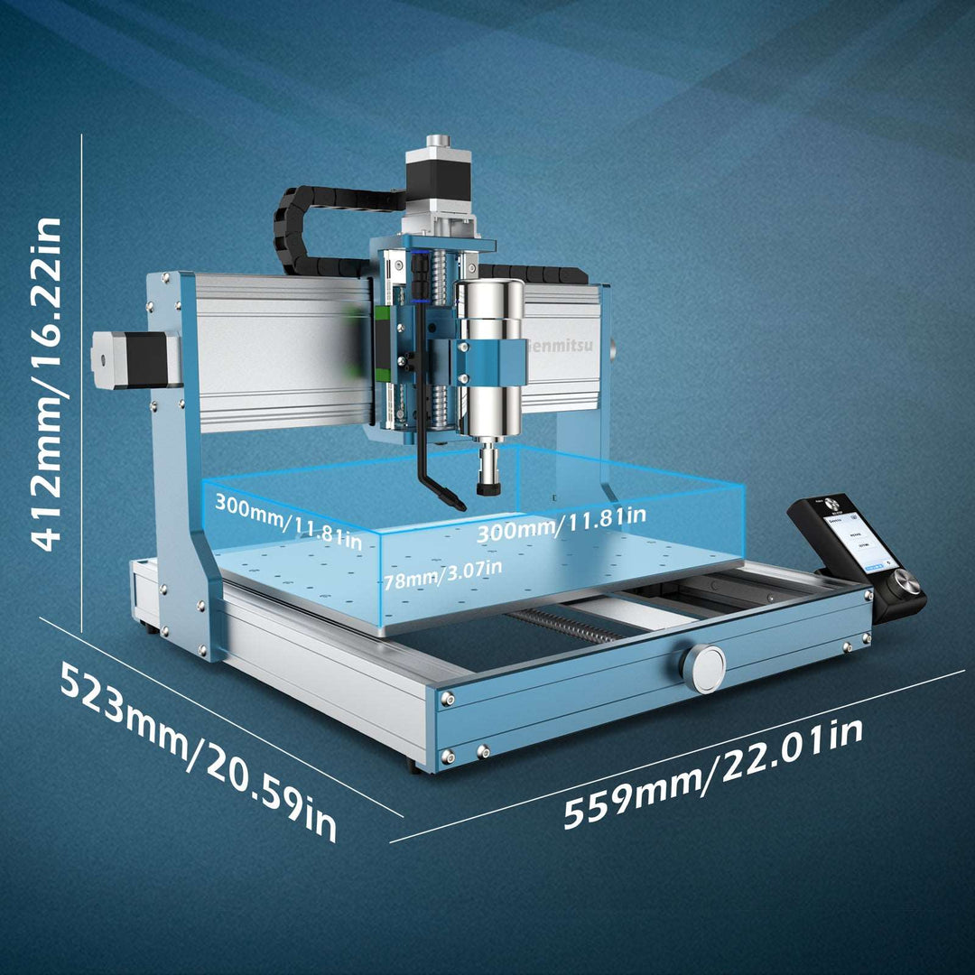 3030-PROVer Ultra Desktop CNC Router for High Precision Metalworking, with Linear Guide &amp; Ball Screw Motion