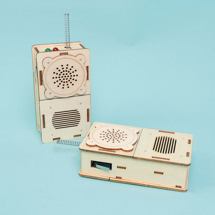 Build &amp; Learn Walkie Talkie STEM Kit (Set of 2) – Hands-On Electronics