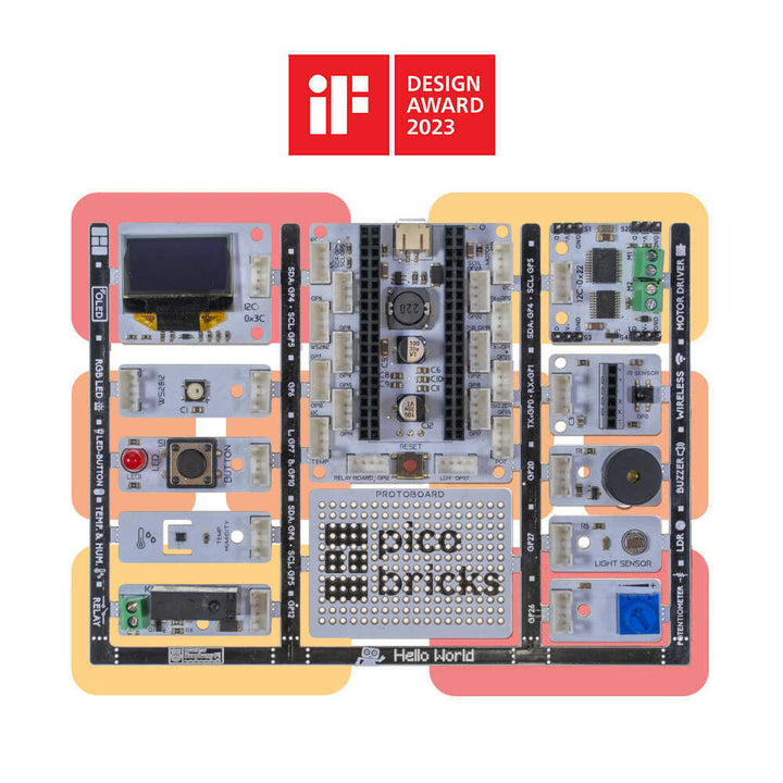 PicoBricks IoT Expert Kit: Start Building IoT Projects