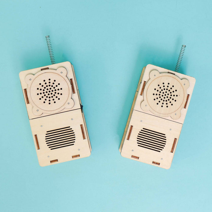Build &amp; Learn Walkie Talkie STEM Kit (Set of 2) – Hands-On Electronics