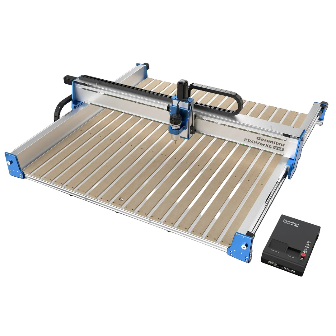 PROVerXL 4x4 CNC Router Machine, Support Dual Z-Axis, Closed-loop Stepper Motor, Ball Screw Drive System, 1300x1300 Work Area for Wood Metal Carving