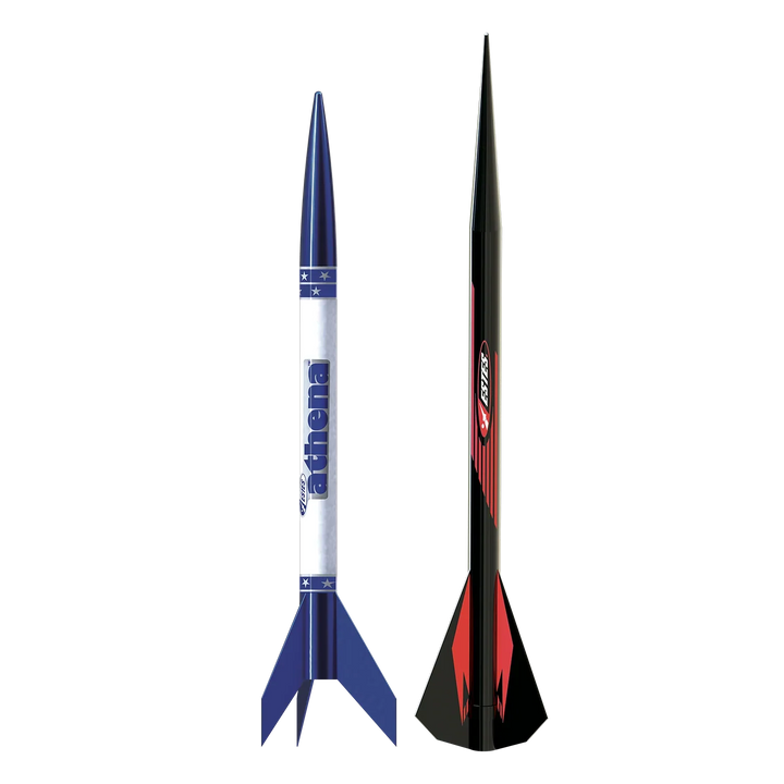 ESTES Athena X Starter Set Rocket-Building Kit, Beginner Flying-Rocket-Model Kit for Ages 10+