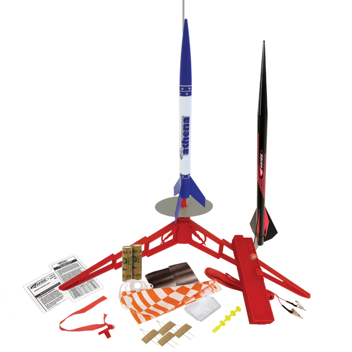 ESTES Athena X Starter Set Rocket-Building Kit, Beginner Flying-Rocket-Model Kit for Ages 10+
