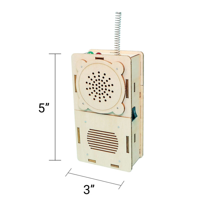 Build &amp; Learn Walkie Talkie STEM Kit (Set of 2) – Hands-On Electronics