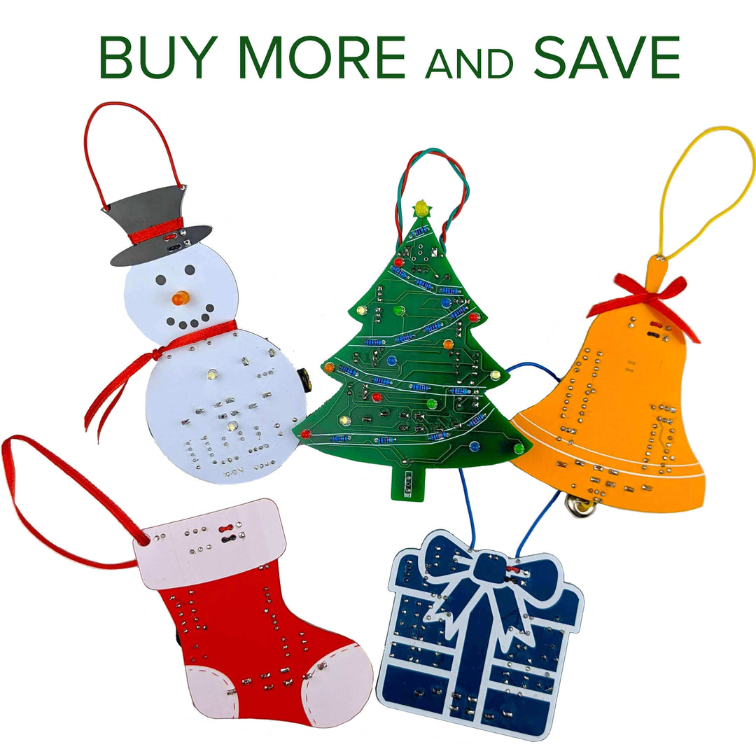 Holiday Pedal Ornament Kits
