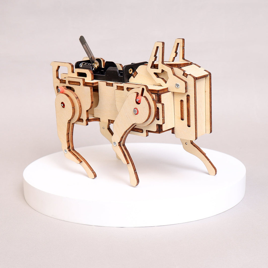 Robot Dog STEM Kit – Sound Activated DIY Toy