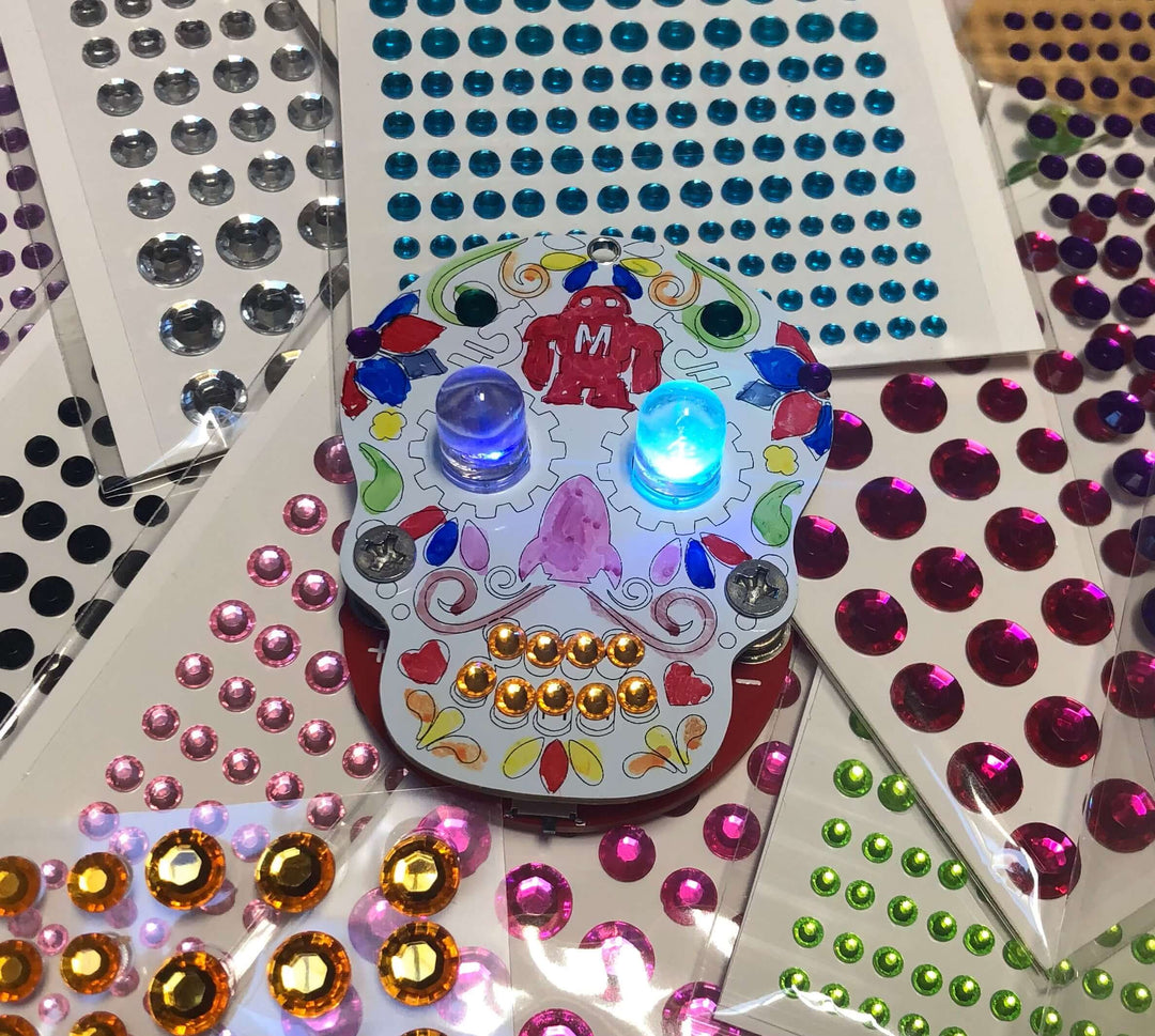 Sugar Skull LED Medallion Kit