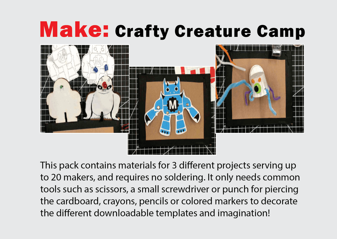 Make: Crafty Creature Camp