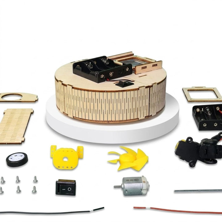 DIY Robot Vacuum Kit – STEM Educational Toy