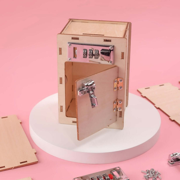Complex Lock Toy Combination Lock Box DIY Kit - STEM Educational Toy – Maker Shed