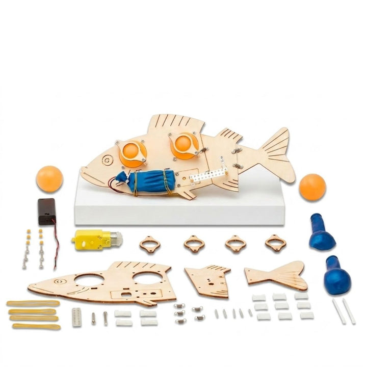 Fish Robot DIY Kit, Educational STEM Toy
