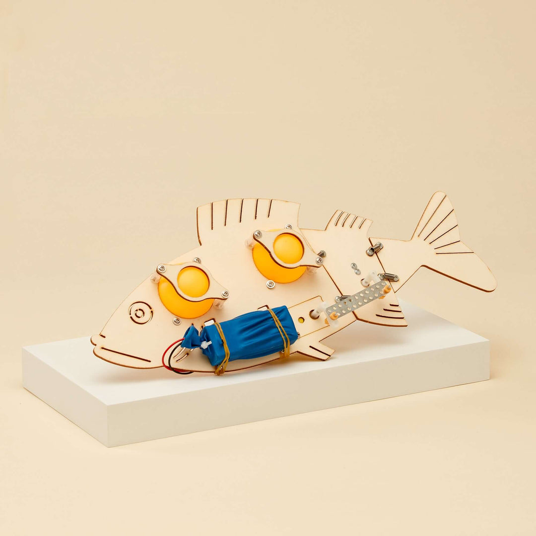 Fish Robot DIY Kit, Educational STEM Toy