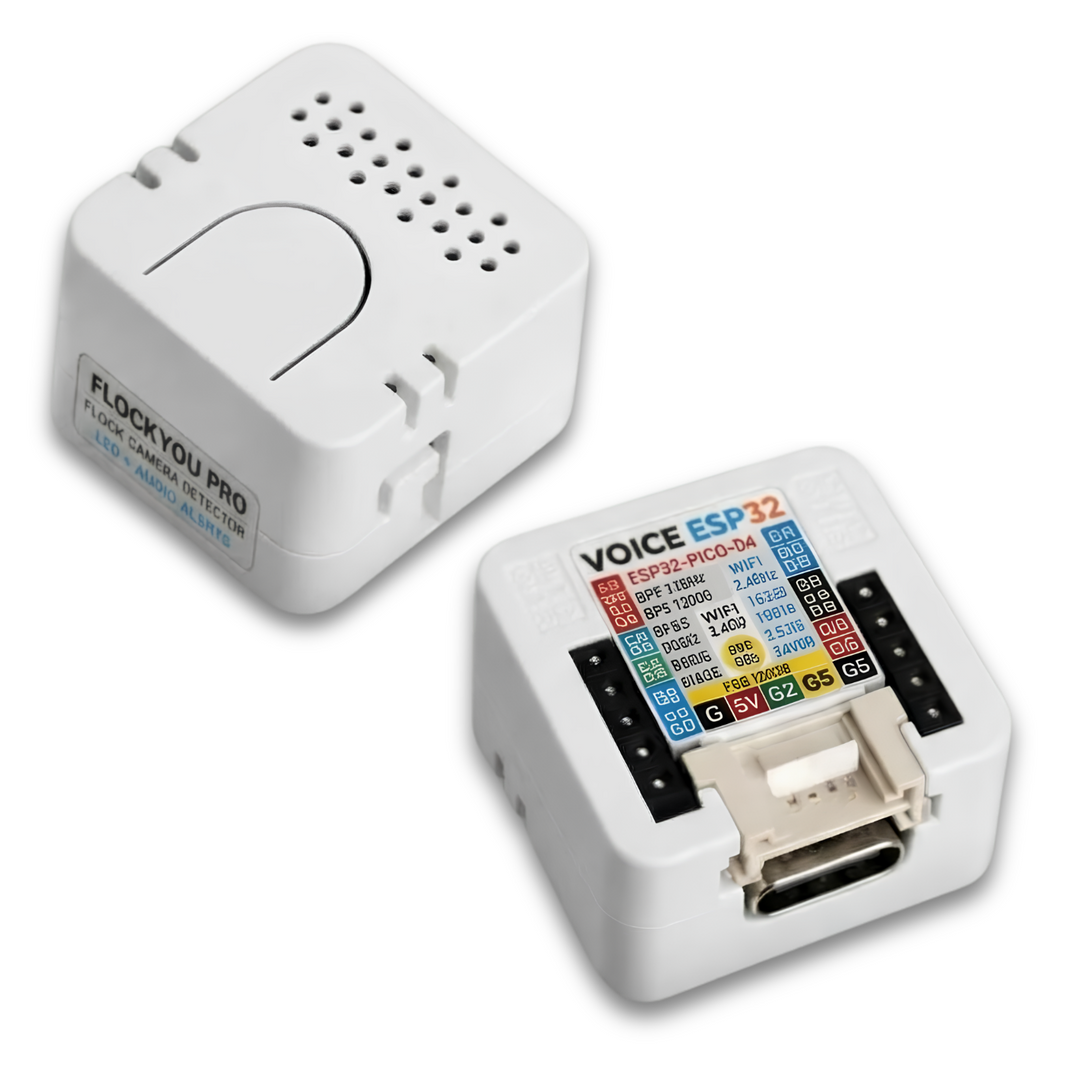 FlockYou Pro - Flock Camera Detector with LED + Audio Alerts