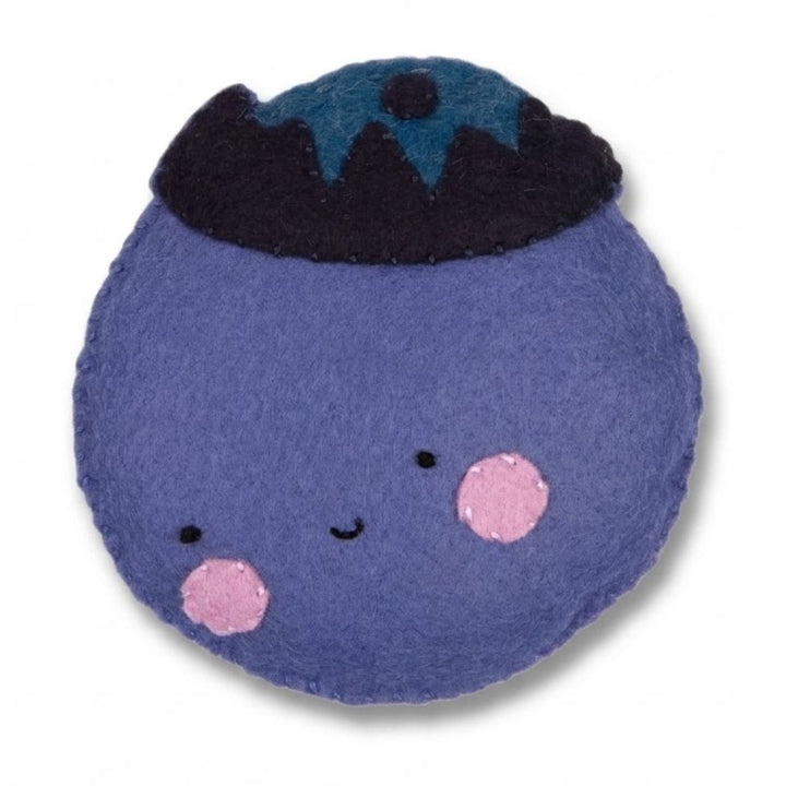 Florian the Bashful Blueberry Felt Stitching Kit