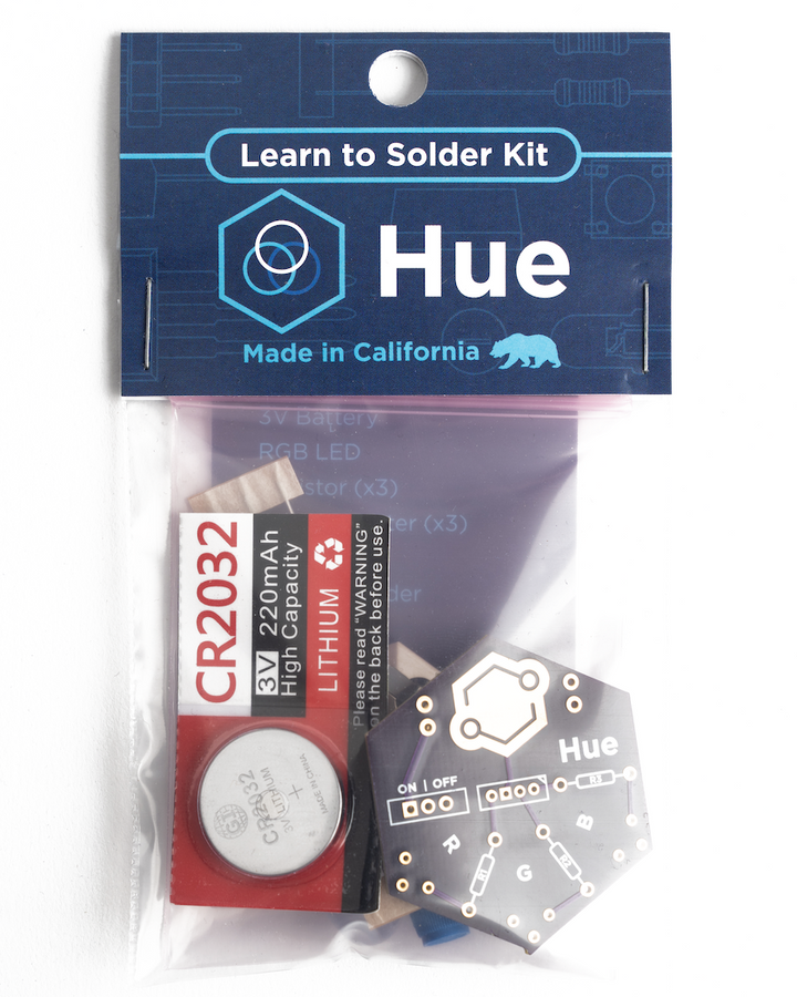 Learn to Solder Kit: Hue