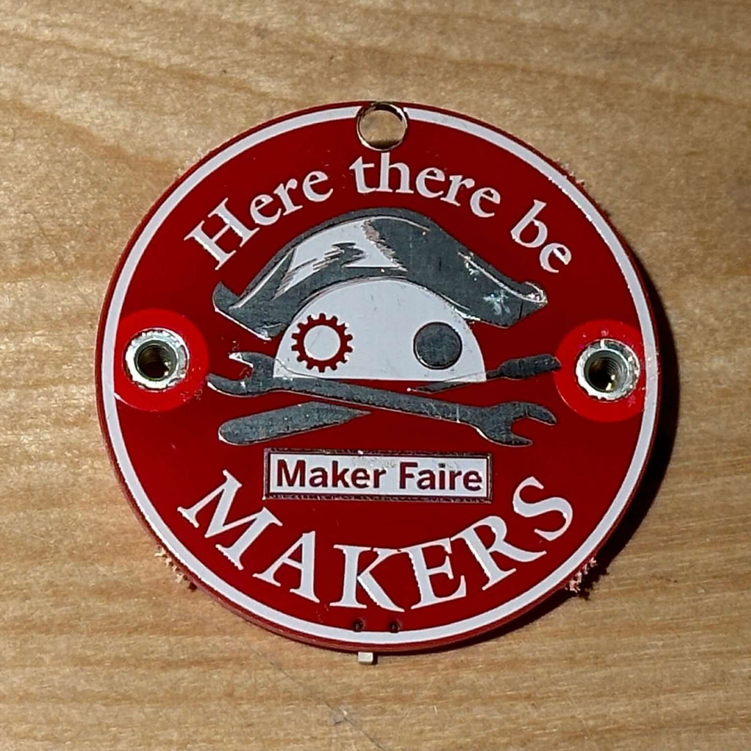 Maker Faire Powerbase Medallion - Solder Kits
