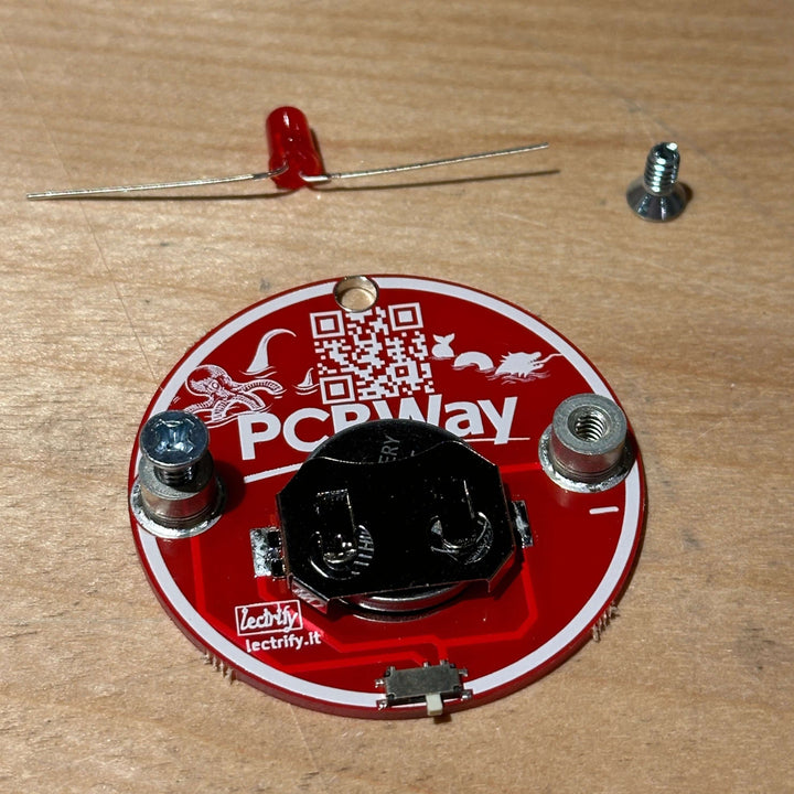 Maker Faire Powerbase Medallion - Solder Kits