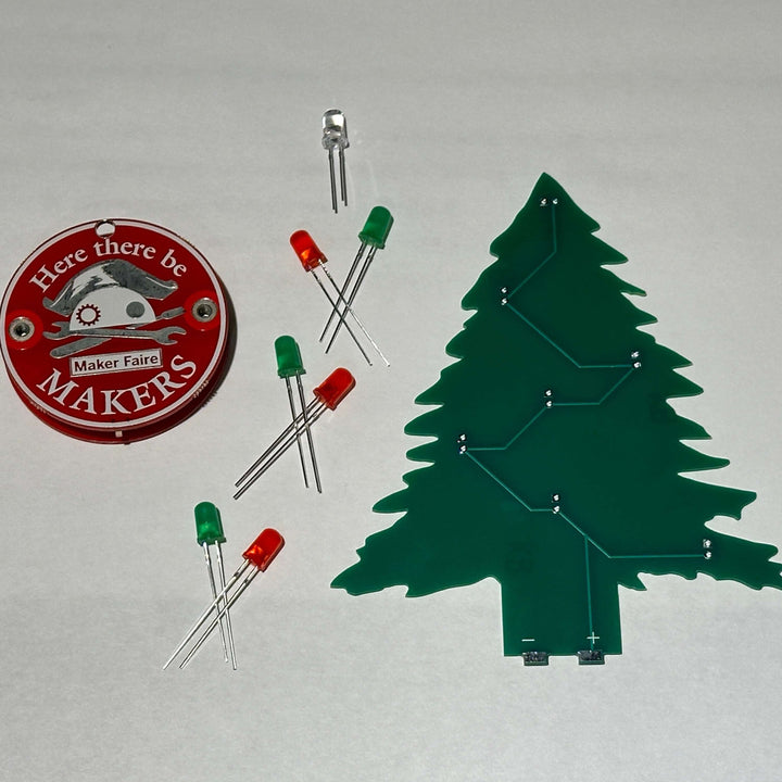 LED Christmas Tree - Simple Learn to Solder Kit