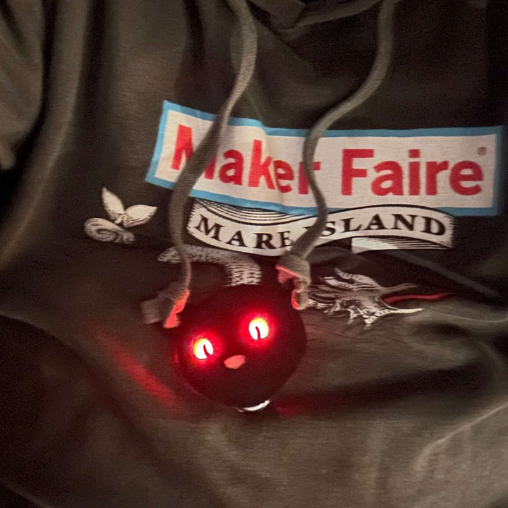 Black Kat LED Hoodie Pal