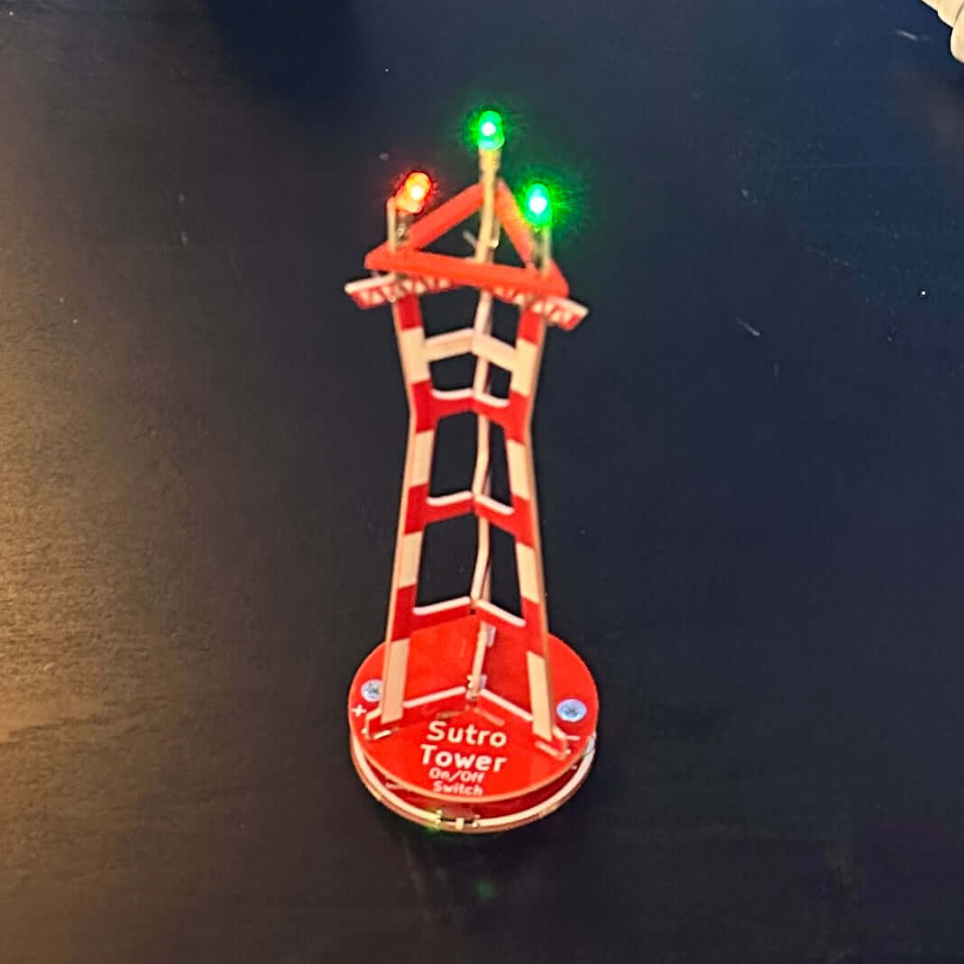 Sutro Tower PCB Art Kit