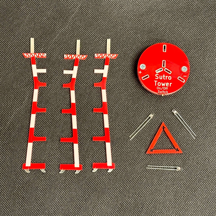 Sutro Tower PCB Art Kit