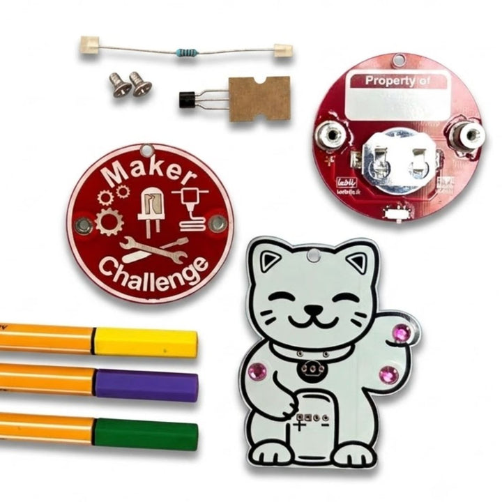LEARN TO SOLDER - TRANSISTOR CAT
