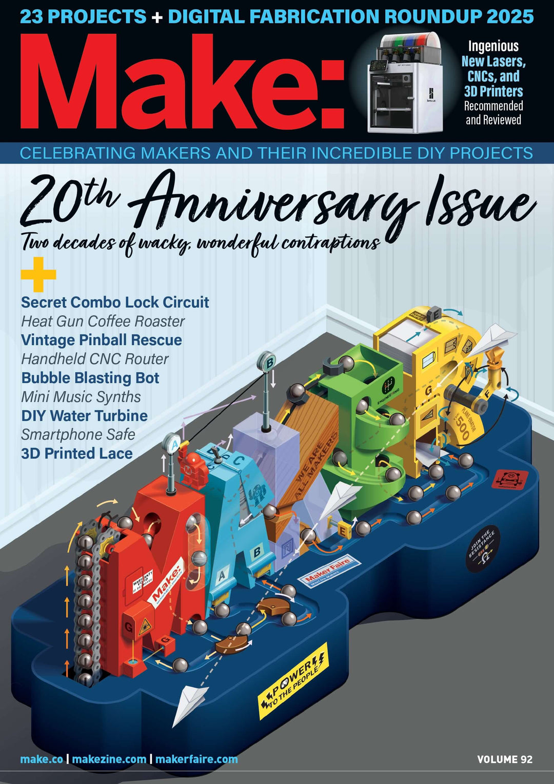 Make: Magazine, Volume 92