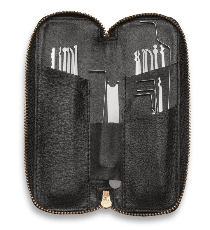 Twenty Piece Lock Pick Set With Metal Handles - MPXS-20