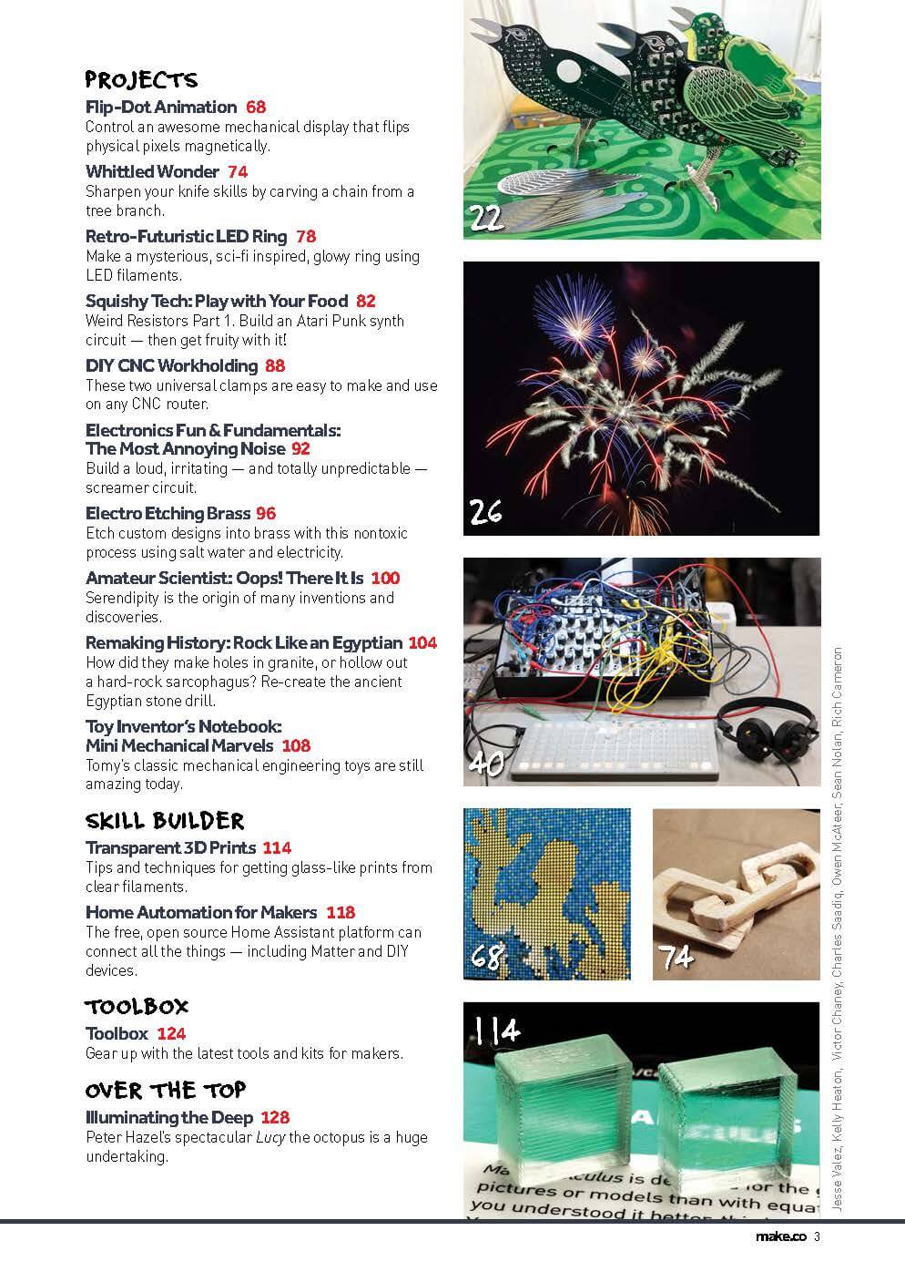 Make: Magazine, Volume 85