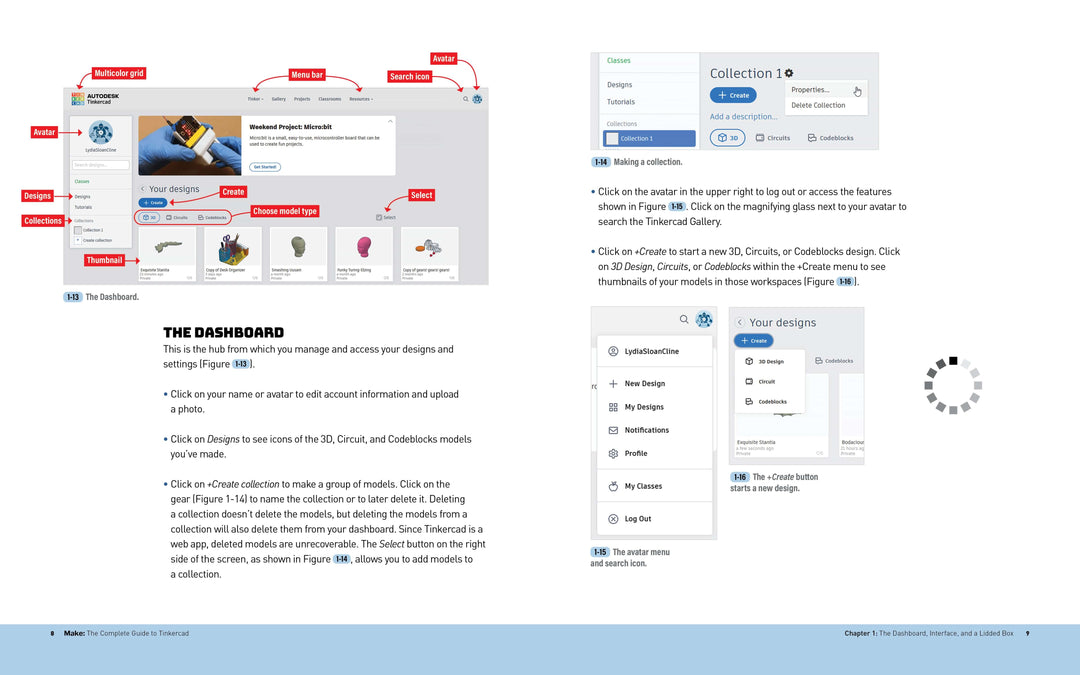 Make: The Complete Guide to Tinkercad - Print