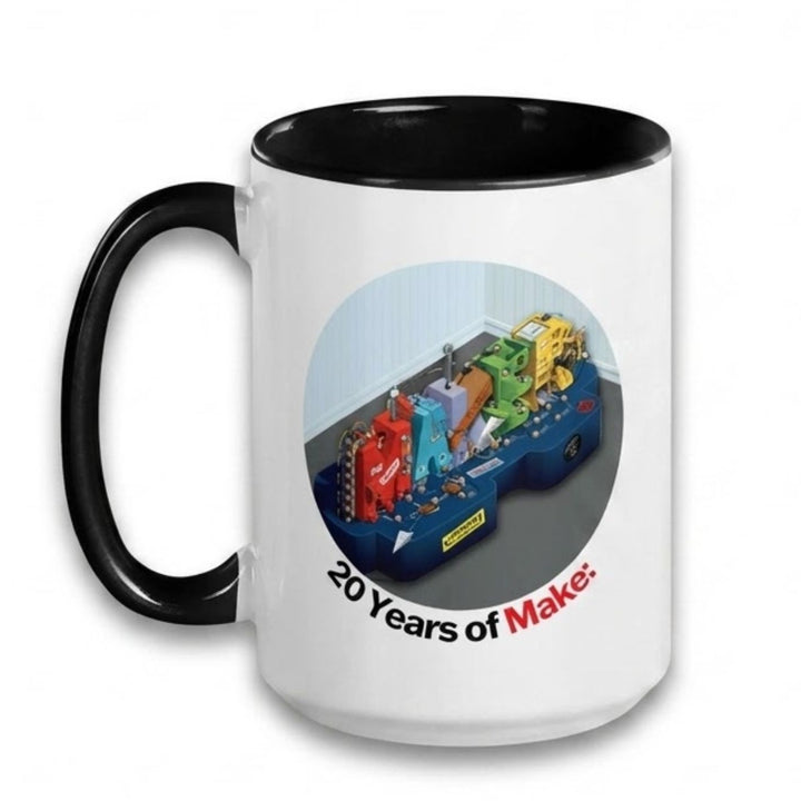 Make: 20th Anniversary Color Splash Mug