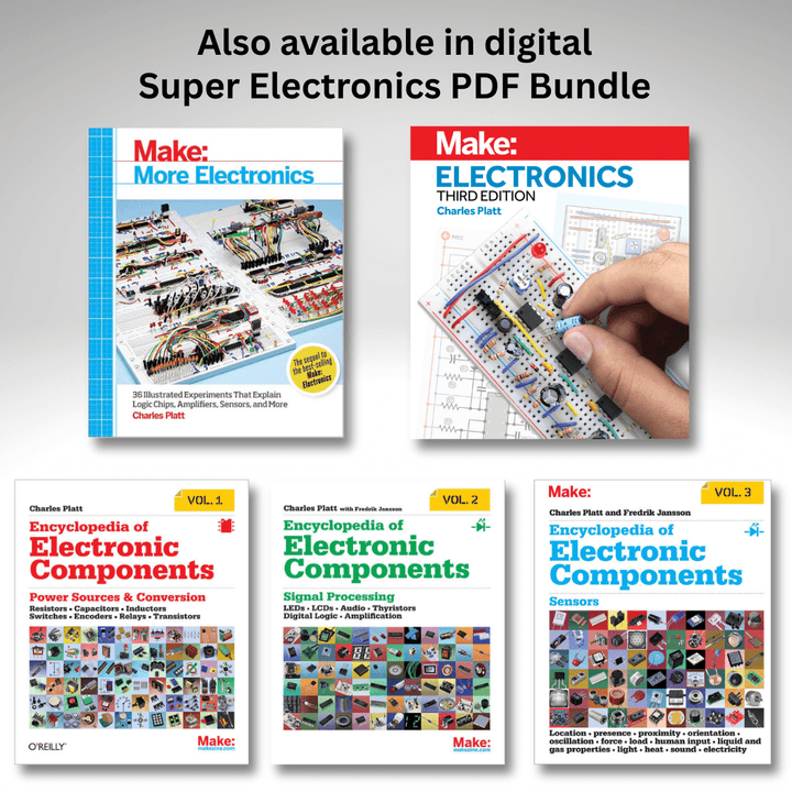 Make: Electronics Super Bundle - Print
