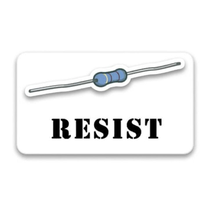 Make: Resist Sticker